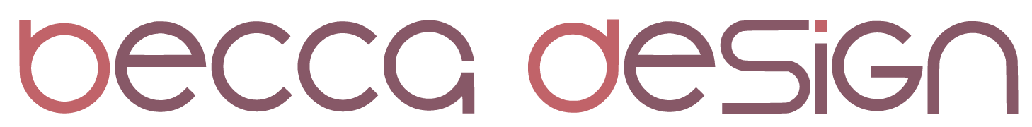 Becca Design - Wortmarke Logo